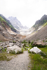 Mountains in Georgia Mestia Ushba 