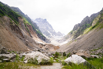 Mountains in Georgia Mestia Ushba 