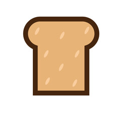 Bread Flat Icon
