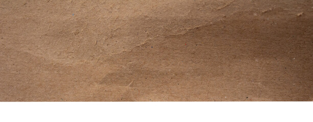 Torn cardboard piece on transparent background, png paper