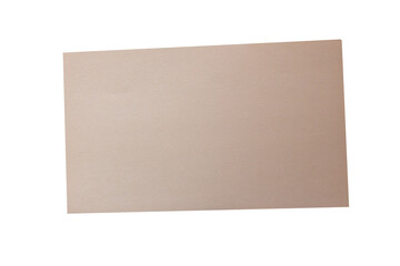 Paper piece on transparent background, png paper
