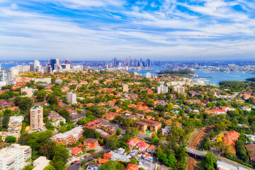 D Crows Nest Side sky CBD