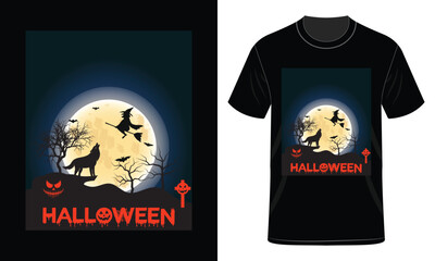 Hallowen Day vector T-Shirt Design