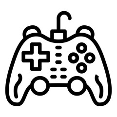 Vector Design Gamepad Icon Style