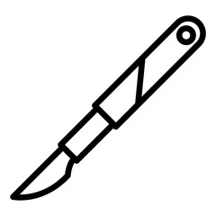 Vector Design Scalpel Icon Style