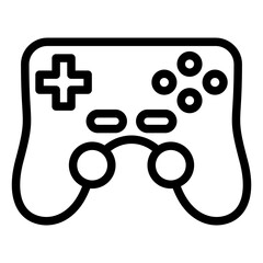 Vector Design Gamepad Icon Style