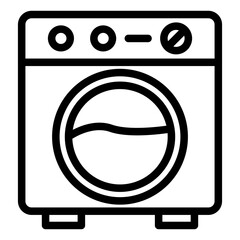 Vector Design Washing Machine Icon Style