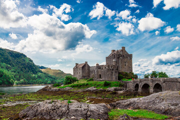Eilean Donan castle in Scotland