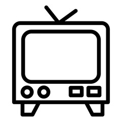 Vector Design Television Icon Style