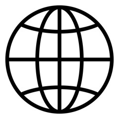 Vector Design Globe Icon Style