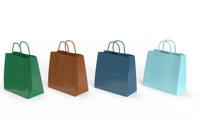 colorful shopping bags