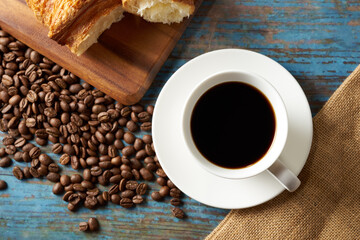 ホットコーヒー　イメージ