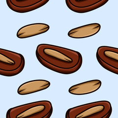 Patren Illustration of dates from Arabic