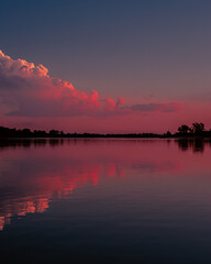 Pinky lake