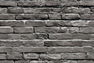 Old grey stone brick wall background generative ai