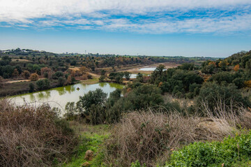 Panorama Solfatara di Pomezia, Roma