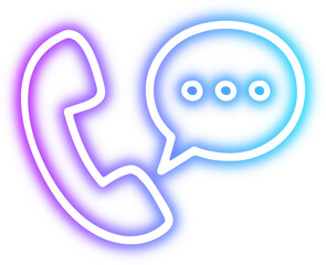 Collection of business neon