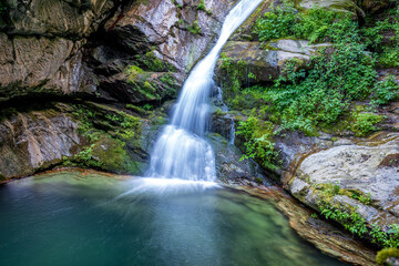 Fototapeta na wymiar Waterfall Pelion, Greece