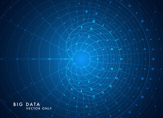 Abstract big data visualization