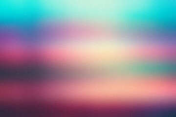 Textura de fondo degradado granulado desenfocado abstracto colorido. Efecto de ruido suave de grano digital con colores. Retro vintage de falla VHS