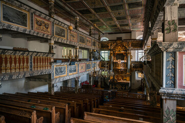 Old Mountain Church in Oybin, Germany