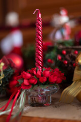 Christmas decorations at home