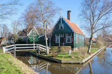 Zaanse Schans, Noord-Holland Province, The Netherlands.