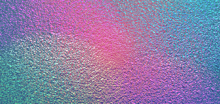 Holographic gradient texture. Rainbow color foil. Iridescent background for modern design.