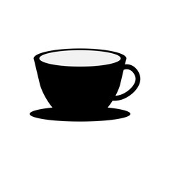 Cup icon. Vector illustration on a white background.