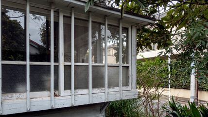 昭和の住宅の出窓