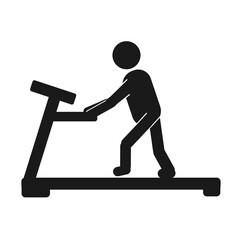 illustration of people doing sports. puss up. plank. weightlifting. gym