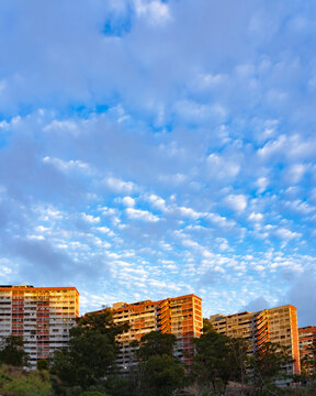 sunrise in Caracas city