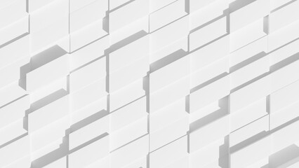 Abstract white wall background