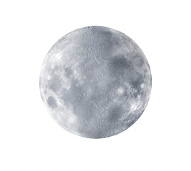 Full Moon isolated  transparent png file - 569192705