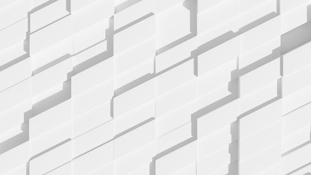Abstract white wall background