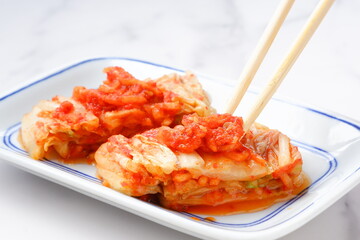 朝鮮半島の漬物のキムチ