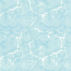 Pastel minimal blue water background