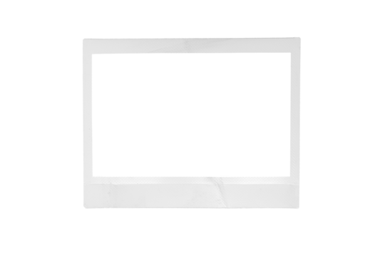 polaroid frame isolated texture transparent film analog