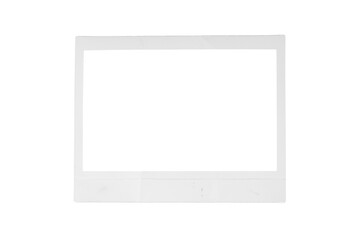 polaroid frame isolated texture transparent film analog