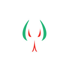 snake head logo vector icon