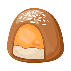 Vector image of sweets. Delicious chocolate sweets. The concept of the holiday, Valentine's day, March 8, birthday. Delicious and cute balloons