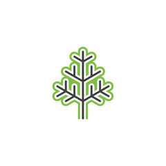 tree icon vector logo element