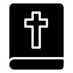 bible glyph icon