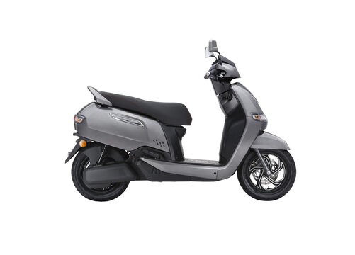 indian grey scooter or scooty