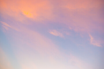 Cloud and sky