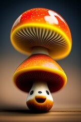 fly agaric mushrooms