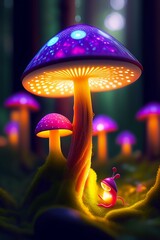 fly agaric mushrooms