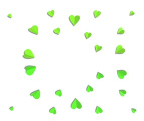 love hearts envelope isolated red valentnes day background