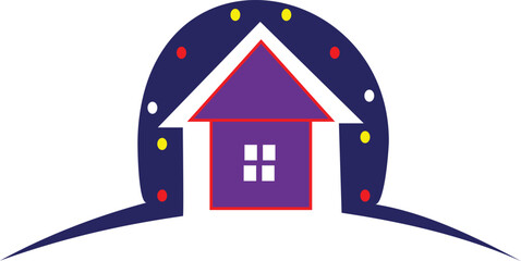 This is a beautiful creative real estate logo.