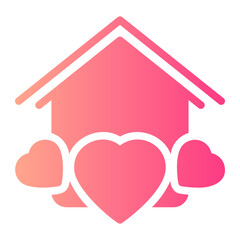home gradient icon